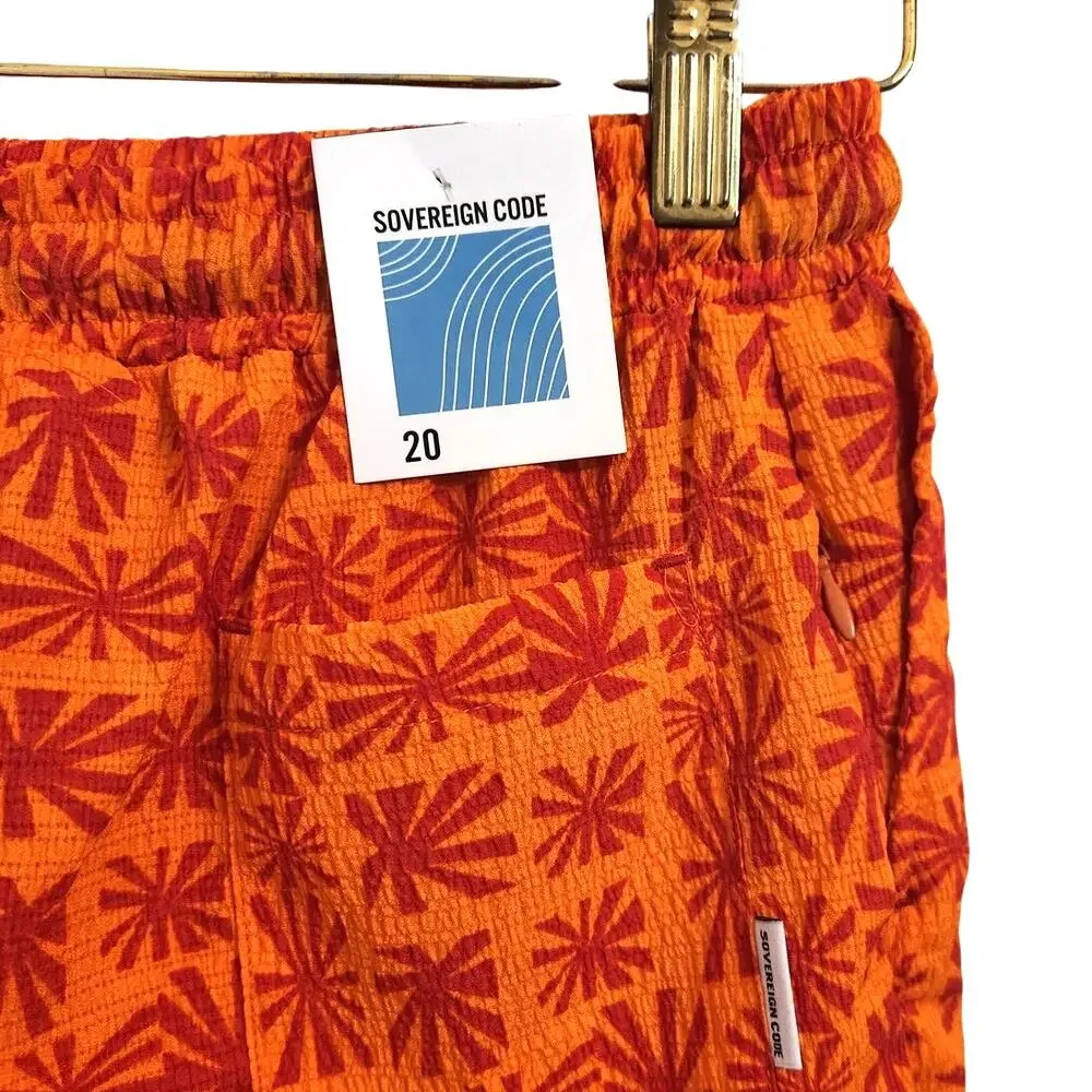 NWT Sovereign Code Boy's Shorts Vacation Surfer Style Vacation Cruise 20